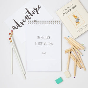 Personalised Story Writing Activity Notebook